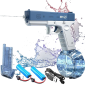 Electric Water Gun With Water Tank Glock Water Gun Electric High Pressure Water Pistol with accessories