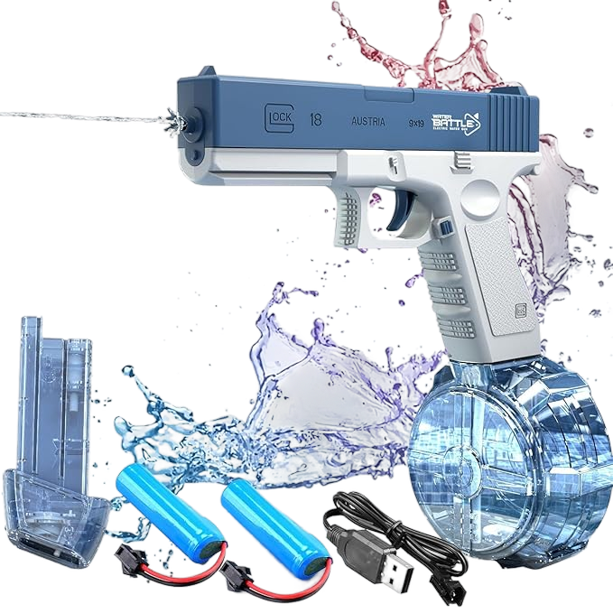 Electric Water Gun With Water Tank Glock Water Gun Electric High Pressure Water Pistol with accessories