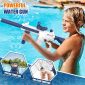 Electric Water Gun for Kids Adults Summer Outdoor Beach Swimming Pool Party Toys Automatic Squirt Gun with up to 32 Ft 2