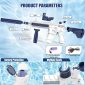 Electric Water Gun for Kids Adults Summer Outdoor Beach Swimming Pool Party Toys Automatic Squirt Gun with up to 32 Ft 6