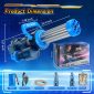 Long Range Electric Gatling Water Gun for Kids Blue dimension