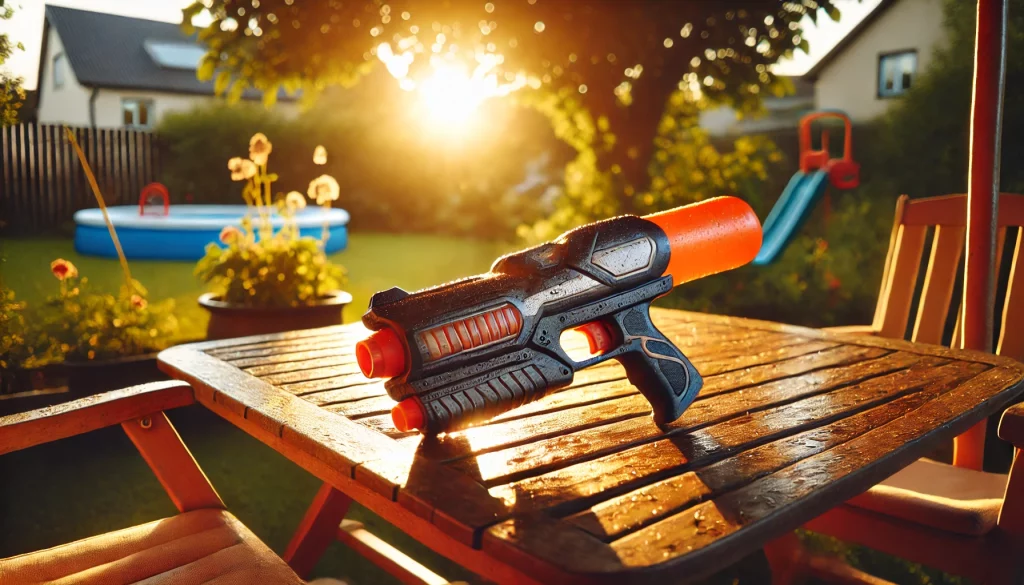 Wet And Wild Adventures With An Electric Water Gun - 01